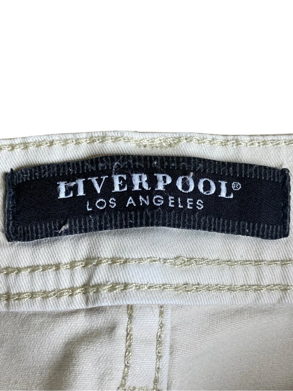 Liverpool Kingston Sand Modern Straight Pants Men’s Size 32 X 29 1/2”